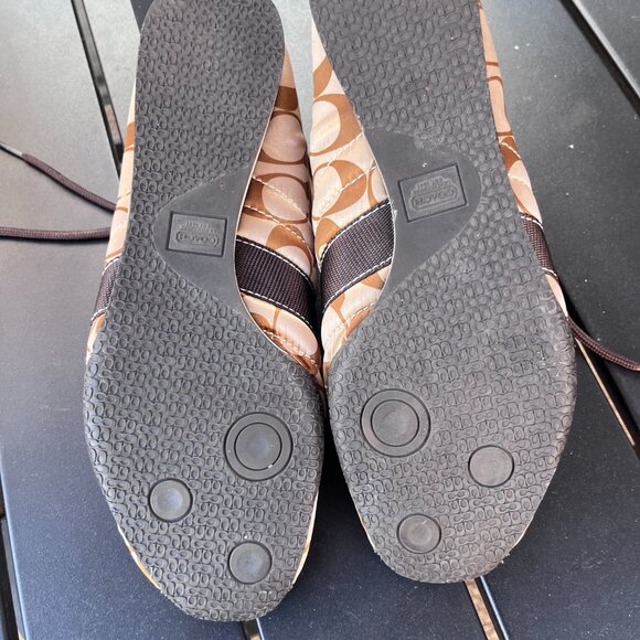 Coach Kirby Sateen Signature Tennis Sneakers - Y2K Aesthetic  - Picture 7 of 8